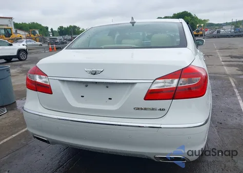 2012 Hyundai Genesis 4.6 из США, поврежденный, VIN KMHGC4DF7CU171834